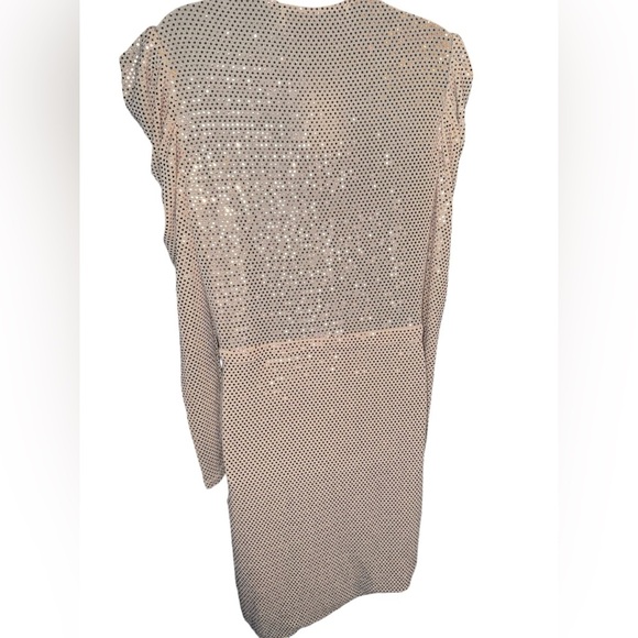 34. 🥳🥳 HOST PICK - IRO Loulou Mini Cocktail Dress Puff Sleeve Size 38 NWT - Picture 5 of 6
